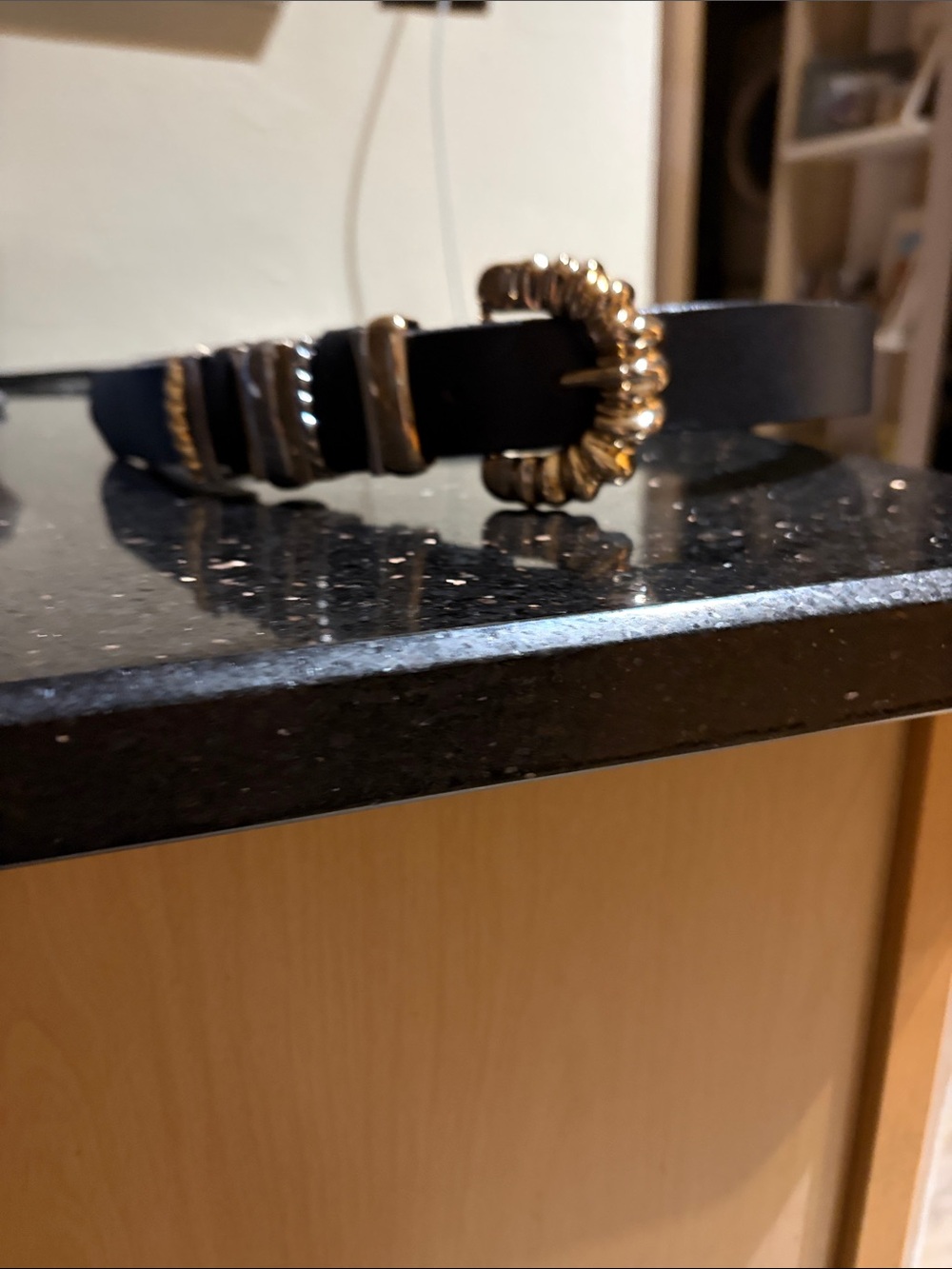 Leather Belt Close-up
